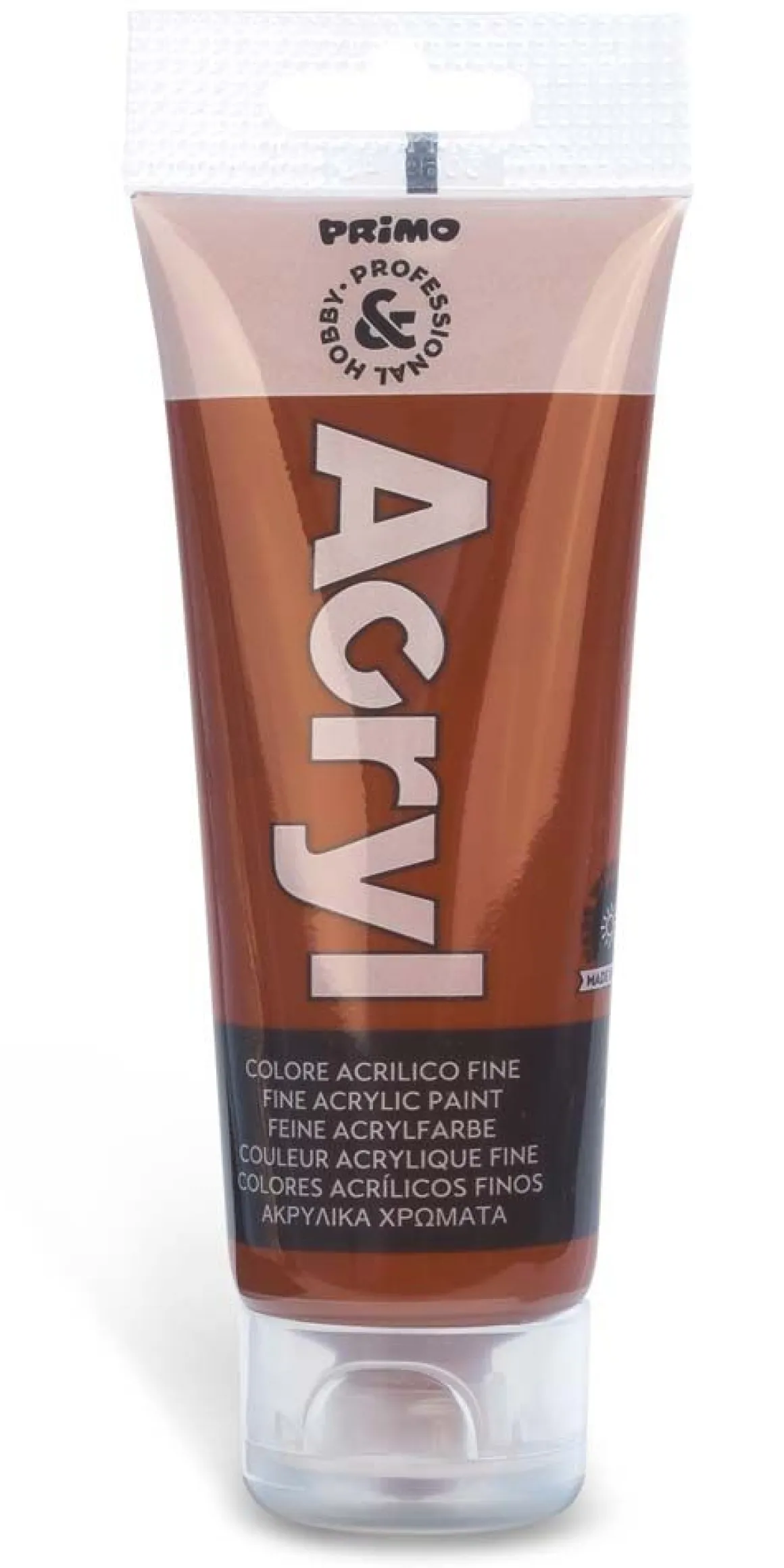 PRIMO - TUBO ACRILICO 75ML TERRA DI SIENA BRUCIATA: vendita online PRIMO - TUBO ACRILICO 75ML TERRA DI SIENA BRUCIATA in offerta