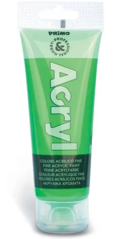 PRIMO - TUBO ACRILICO 75ML VERDE: vendita online PRIMO - TUBO ACRILICO 75ML VERDE in offerta