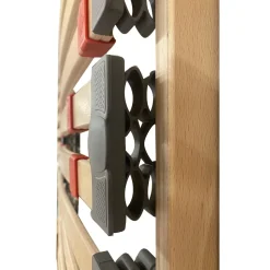 RETE SINGOLA 80X190 IN LEGNO CON AMMORTIZZATORI IN SBS