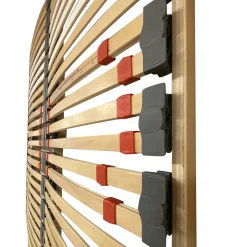 RETE SINGOLA 80X190 IN LEGNO CON AMMORTIZZATORI IN SBS