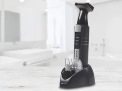 RIFINITORE VISO IN ACCIAIO INOX NERO