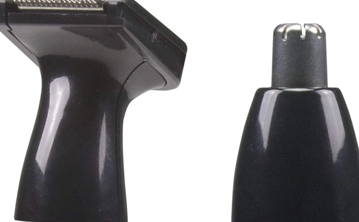 RIFINITORE VISO IN ACCIAIO INOX NERO