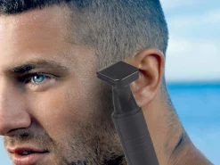RIFINITORE VISO IN ACCIAIO INOX NERO