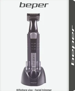 RIFINITORE VISO IN ACCIAIO INOX NERO