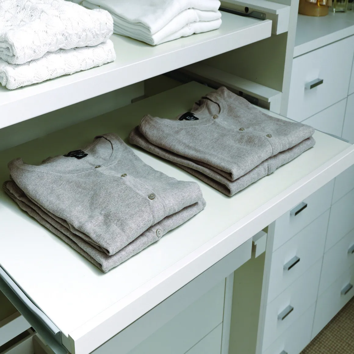 RIPIANO ESTRAIBILE CM 87,2 GRIGIO PERLA