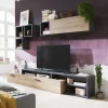 SALA IN LAMINATO NERO PORTLAND E RIVIERA OAK