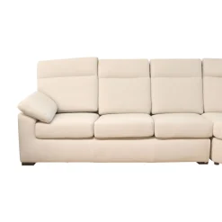 SALOTTO AMALIA ANGOLARE IN TESSUTO CREMA: vendita online SALOTTO AMALIA ANGOLARE IN TESSUTO CREMA in offerta