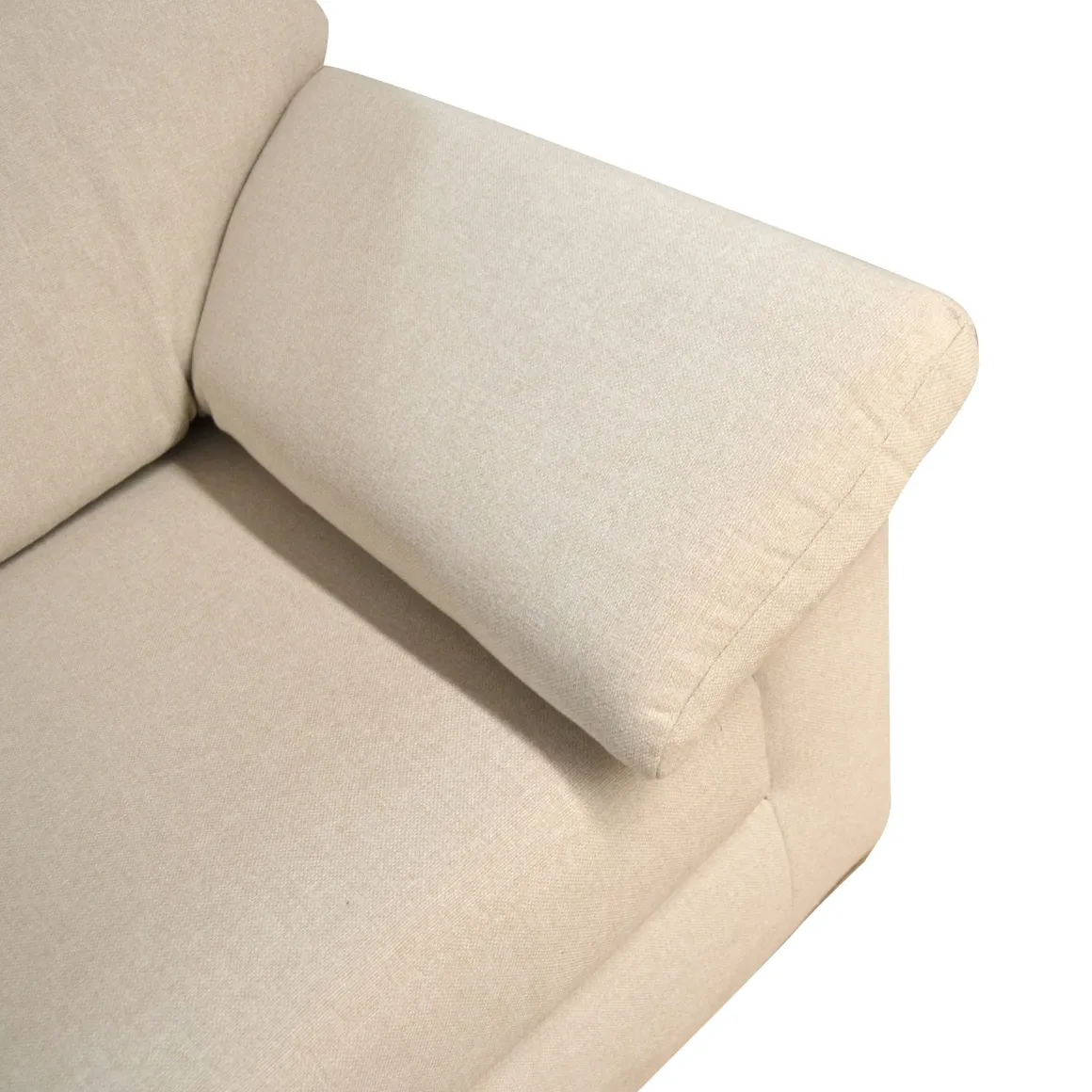 SALOTTO AMALIA ANGOLARE IN TESSUTO CREMA: vendita online SALOTTO AMALIA ANGOLARE IN TESSUTO CREMA in offerta