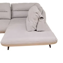 SALOTTO ANGOLARE DX CELESTE IN TESSUTO GRIGIO CHIARO: vendita online SALOTTO ANGOLARE DX CELESTE IN TESSUTO GRIGIO CHIARO in offerta