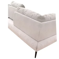 SALOTTO ANGOLARE DX CELESTE IN TESSUTO GRIGIO CHIARO: vendita online SALOTTO ANGOLARE DX CELESTE IN TESSUTO GRIGIO CHIARO in offerta