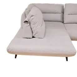 SALOTTO ANGOLARE SX CELESTE IN TESSUTO GRIGIO CHIARO: vendita online SALOTTO ANGOLARE SX CELESTE IN TESSUTO GRIGIO CHIARO in offerta