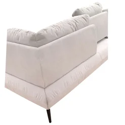 SALOTTO ANGOLARE SX CELESTE IN TESSUTO GRIGIO CHIARO: vendita online SALOTTO ANGOLARE SX CELESTE IN TESSUTO GRIGIO CHIARO in offerta