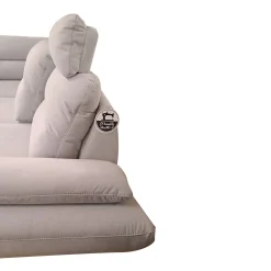 SALOTTO ANGOLARE SX CELESTE IN TESSUTO GRIGIO CHIARO: vendita online SALOTTO ANGOLARE SX CELESTE IN TESSUTO GRIGIO CHIARO in offerta