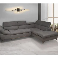 SALOTTO BILLY ANGOLO DX IN TESSUTO DARK GREY : vendita online SALOTTO BILLY ANGOLO DX IN TESSUTO DARK GREY in offerta