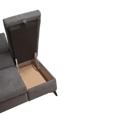 SALOTTO BILLY ANGOLO DX IN TESSUTO DARK GREY : vendita online SALOTTO BILLY ANGOLO DX IN TESSUTO DARK GREY in offerta
