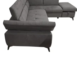 SALOTTO BILLY ANGOLO DX IN TESSUTO DARK GREY : vendita online SALOTTO BILLY ANGOLO DX IN TESSUTO DARK GREY in offerta