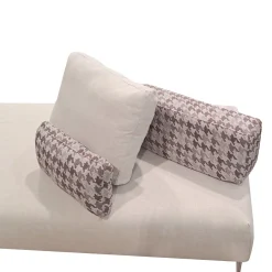 SALOTTO COMPONIBILE EDWARD IN TESSUTO CREMA E BORDEAUX: vendita online SALOTTO COMPONIBILE EDWARD IN TESSUTO CREMA E BORDEAUX in offerta