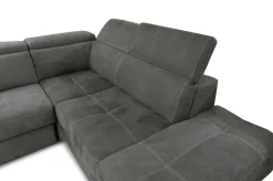 SALOTTO EUREKA ANGOLARE DX IN TESSUTO GRIGIO SCURO: vendita online SALOTTO EUREKA ANGOLARE DX IN TESSUTO GRIGIO SCURO in offerta