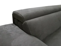 SALOTTO EUREKA ANGOLARE DX IN TESSUTO GRIGIO SCURO: vendita online SALOTTO EUREKA ANGOLARE DX IN TESSUTO GRIGIO SCURO in offerta