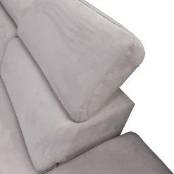 SALOTTO GIADA ANGOLARE DX IN TESSUTO GRIGIO CHIARO: vendita online SALOTTO GIADA ANGOLARE DX IN TESSUTO GRIGIO CHIARO in offerta