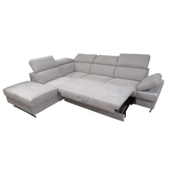 SALOTTO GIADA ANGOLARE SX IN TESSUTO GRIGIO CHIARO: vendita online SALOTTO GIADA ANGOLARE SX IN TESSUTO GRIGIO CHIARO in offerta