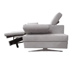 SALOTTO GIADA ANGOLARE SX IN TESSUTO GRIGIO CHIARO: vendita online SALOTTO GIADA ANGOLARE SX IN TESSUTO GRIGIO CHIARO in offerta
