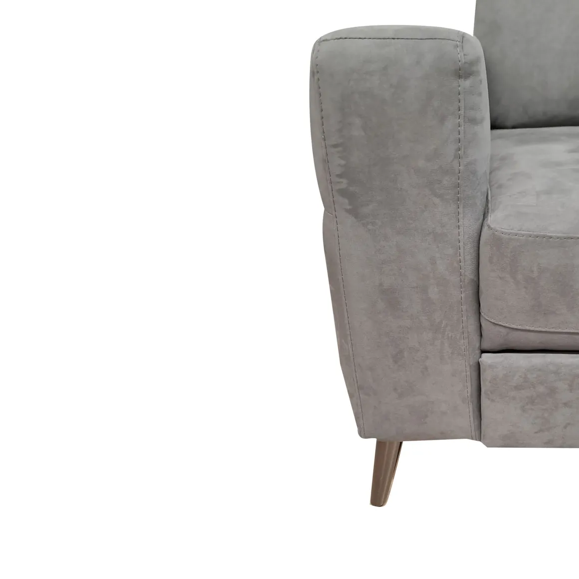 SALOTTO GINKO ANGOLRE DX CON CARRELLO ESTRAIBILE IN TESSUTO NABUCCO GRIGIO: vendita online SALOTTO GINKO ANGOLRE DX CON CARRELLO ESTRAIBILE IN TESSUTO NABUCCO GRIGIO in offerta
