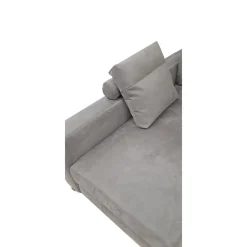 SALOTTO GINKO ANGOLRE SX CON CARRELLO ESTRAIBILE IN TESSUTO NABUCCO GRIGIO: vendita online SALOTTO GINKO ANGOLRE SX CON CARRELLO ESTRAIBILE IN TESSUTO NABUCCO GRIGIO in offerta
