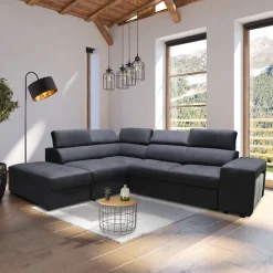 Salotto in tessuto con carrello online