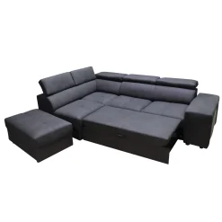 Salotto in tessuto con carrello online