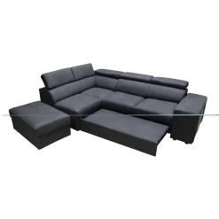 Salotto in tessuto con carrello online