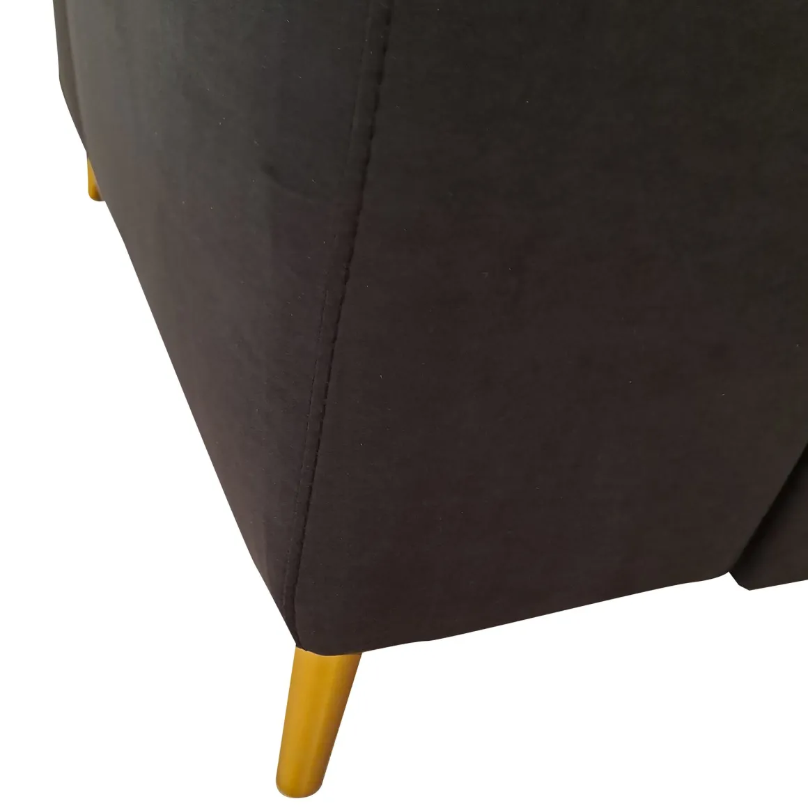 SALOTTO JACK CON PENISOLA DX IN TESSUTO NERO : vendita online SALOTTO JACK CON PENISOLA DX IN TESSUTO NERO in offerta