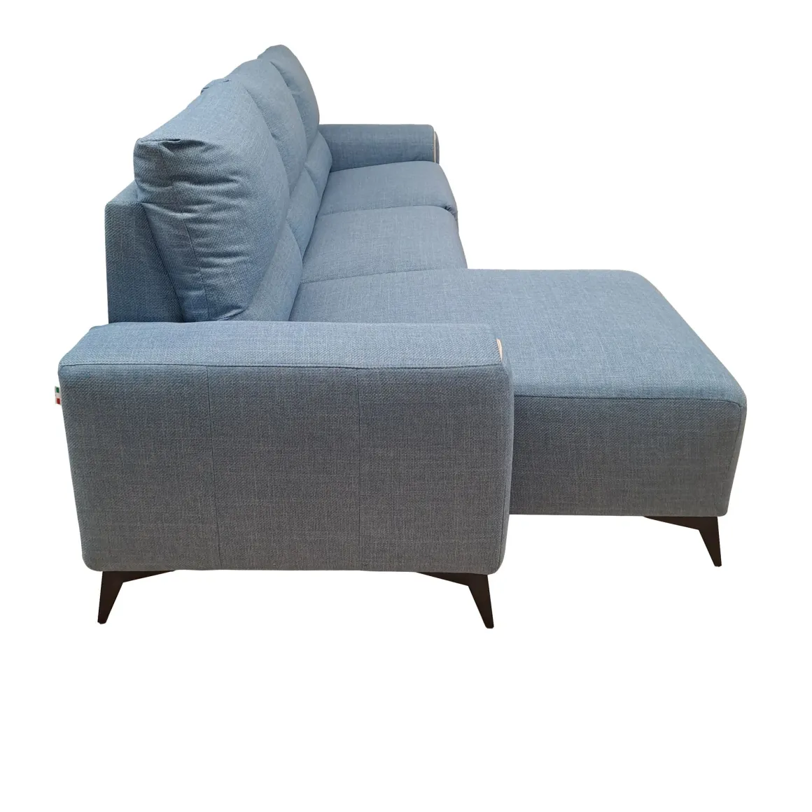 SALOTTO LILO RELAX ELETTRICO CON PENISOLA SX IN TESSUTO AZZURRO : vendita online SALOTTO LILO RELAX ELETTRICO CON PENISOLA SX IN TESSUTO AZZURRO in offerta