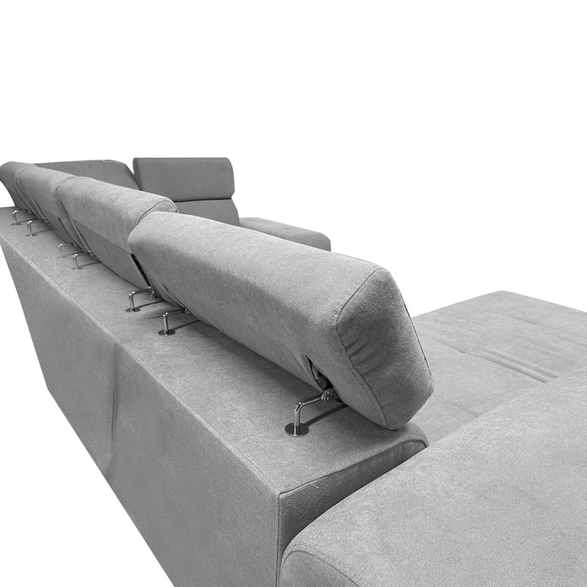 SALOTTO LONDON ANGOLARE IN TESSUTO GRIGIO: vendita online SALOTTO LONDON ANGOLARE IN TESSUTO GRIGIO in offerta