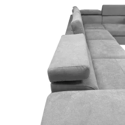 SALOTTO LONDON ANGOLARE IN TESSUTO GRIGIO: vendita online SALOTTO LONDON ANGOLARE IN TESSUTO GRIGIO in offerta