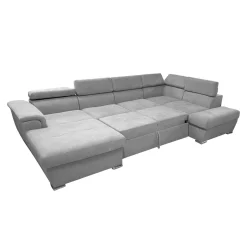 SALOTTO LONDON ANGOLARE IN TESSUTO GRIGIO: vendita online SALOTTO LONDON ANGOLARE IN TESSUTO GRIGIO in offerta
