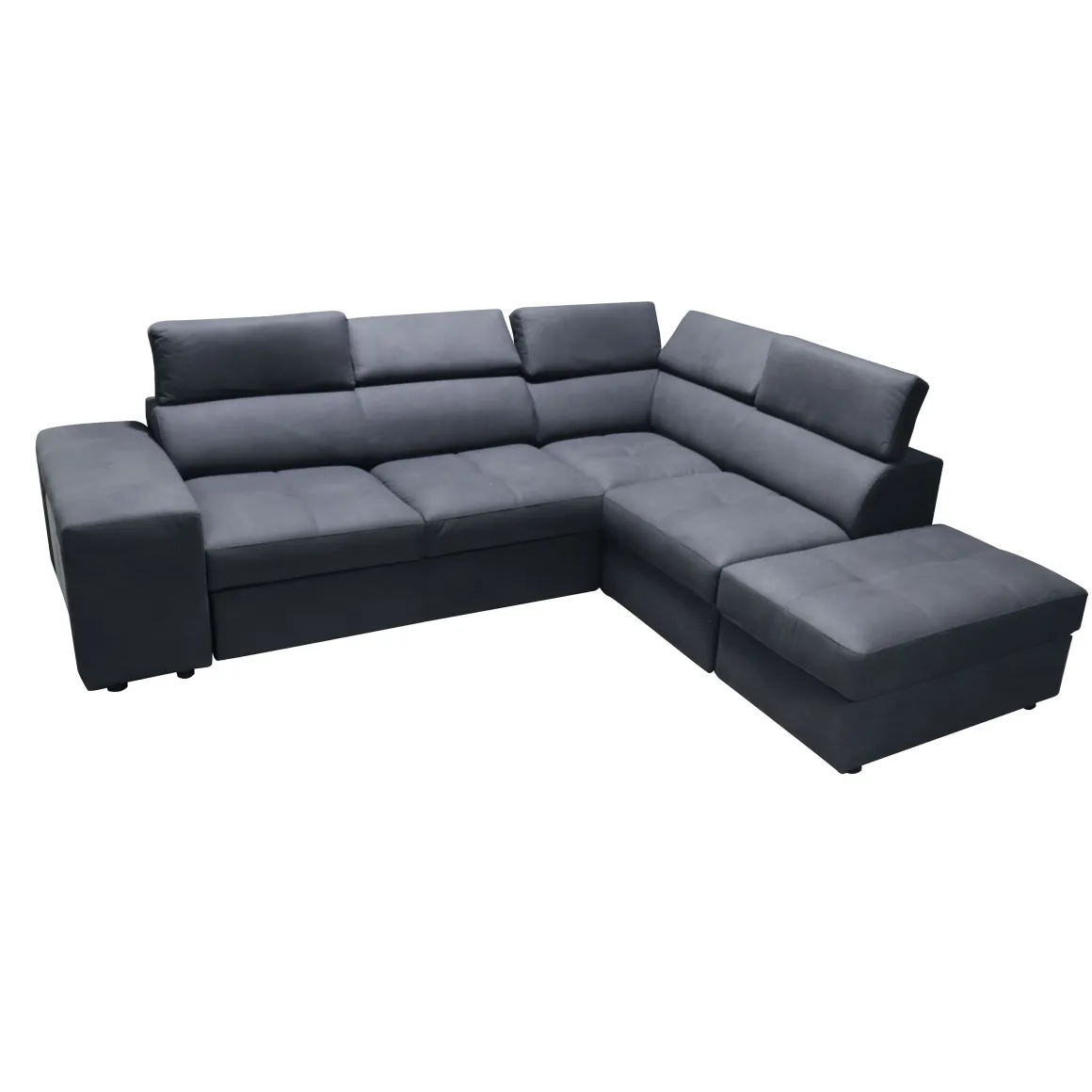 SALOTTO MOD. 192 ANGOLARE DX IN TESSUTO GRIGIO SCURO E GRIGIO CHIARO: vendita online SALOTTO MOD. 192 ANGOLARE DX IN TESSUTO GRIGIO SCURO E GRIGIO CHIARO in offerta