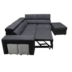 SALOTTO MOD. 192 ANGOLARE DX IN TESSUTO GRIGIO SCURO E GRIGIO CHIARO: vendita online SALOTTO MOD. 192 ANGOLARE DX IN TESSUTO GRIGIO SCURO E GRIGIO CHIARO in offerta