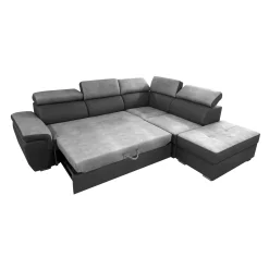SALOTTO MOD. 1249 ANGOLARE IN TESSUTO BICOLORE: vendita online SALOTTO MOD. 1249 ANGOLARE IN TESSUTO BICOLORE in offerta
