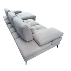 SALOTTO MOD. ELENA CON PENISOLA DX IN TESSUTO GRIGIO : vendita online SALOTTO MOD. ELENA CON PENISOLA DX IN TESSUTO GRIGIO in offerta