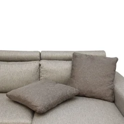 SALOTTO ROMA CON PENISOLA DX IN TESSUTO BEIGE: vendita online SALOTTO ROMA CON PENISOLA DX IN TESSUTO BEIGE in offerta