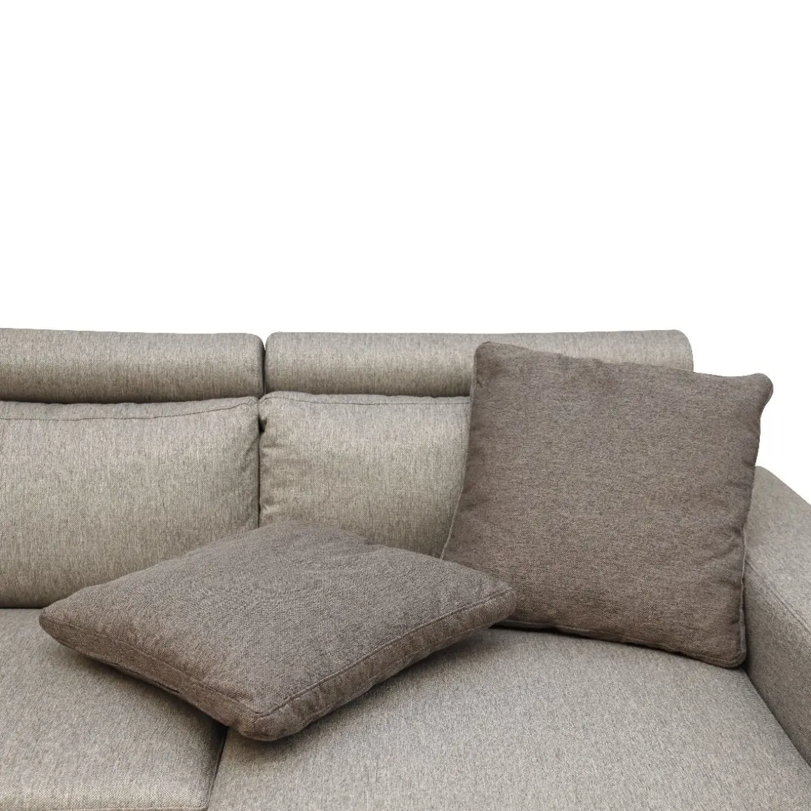 SALOTTO ROMA CON PENISOLA DX IN TESSUTO BEIGE: vendita online SALOTTO ROMA CON PENISOLA DX IN TESSUTO BEIGE in offerta