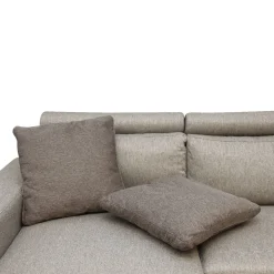 SALOTTO ROMA CON PENISOLA SX IN TESSUTO BEIGE: vendita online SALOTTO ROMA CON PENISOLA SX IN TESSUTO BEIGE in offerta