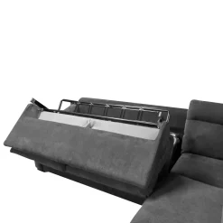 SALOTTO RYAN ANGOLARE DX CON RETE ELETTROSALDATA IN TESSUTO GRAFITE: vendita online SALOTTO RYAN ANGOLARE DX CON RETE ELETTROSALDATA IN TESSUTO GRAFITE in offerta