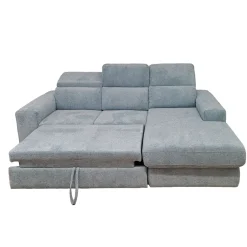 SALOTTO SMART CHAISE LONGUE DX CON CARRELLO ESTRAIBILE IN TESSUTO AVIO: vendita online SALOTTO SMART CHAISE LONGUE DX CON CARRELLO ESTRAIBILE IN TESSUTO AVIO in offerta