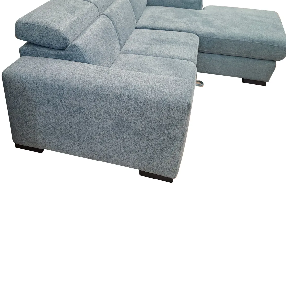 SALOTTO SMART CHAISE LONGUE DX CON CARRELLO ESTRAIBILE IN TESSUTO AVIO: vendita online SALOTTO SMART CHAISE LONGUE DX CON CARRELLO ESTRAIBILE IN TESSUTO AVIO in offerta