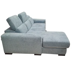 SALOTTO SMART CHAISE LONGUE SX CON CARRELLO ESTRAIBILE IN TESSUTO AVIO: vendita online SALOTTO SMART CHAISE LONGUE SX CON CARRELLO ESTRAIBILE IN TESSUTO AVIO in offerta
