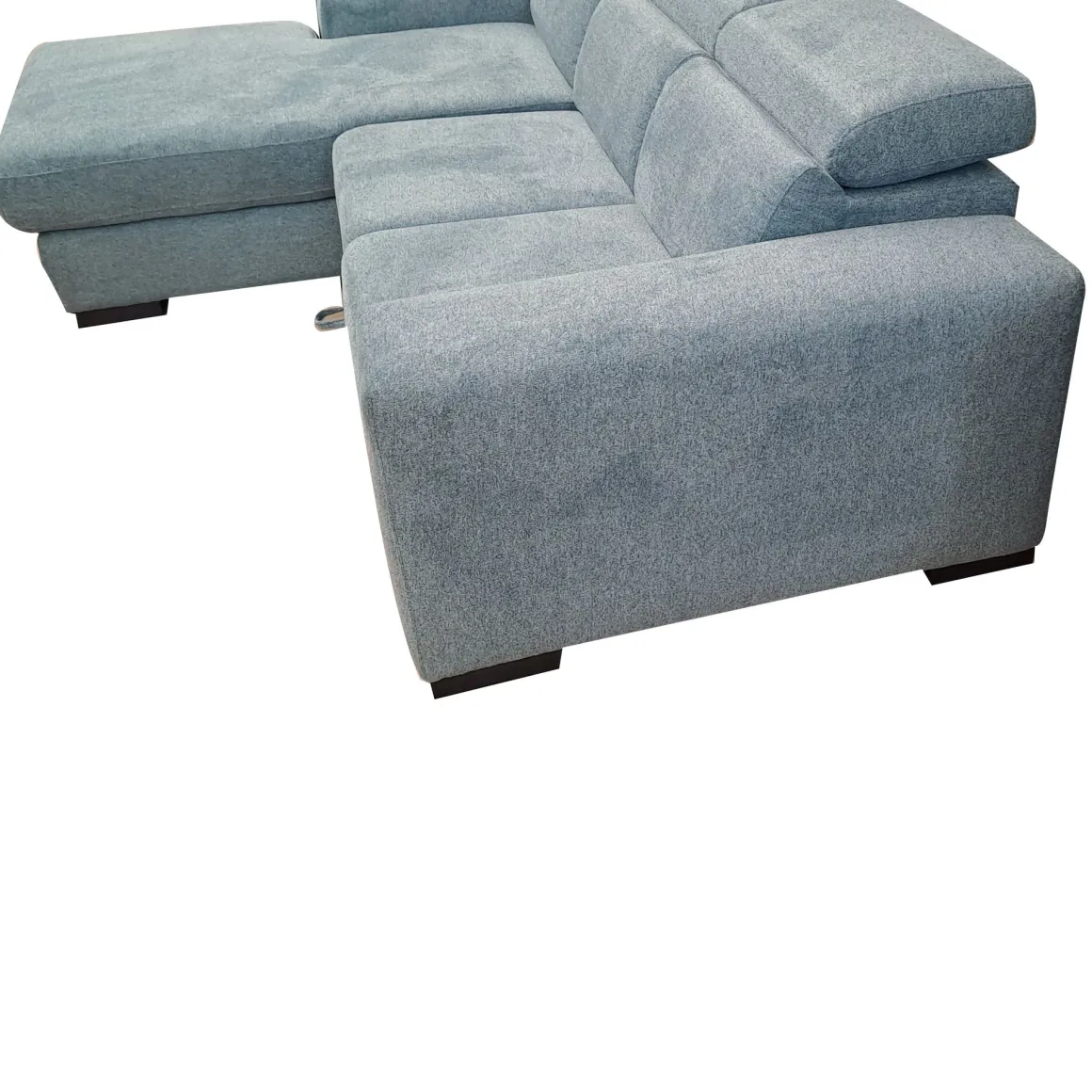 SALOTTO SMART CHAISE LONGUE SX CON CARRELLO ESTRAIBILE IN TESSUTO AVIO: vendita online SALOTTO SMART CHAISE LONGUE SX CON CARRELLO ESTRAIBILE IN TESSUTO AVIO in offerta