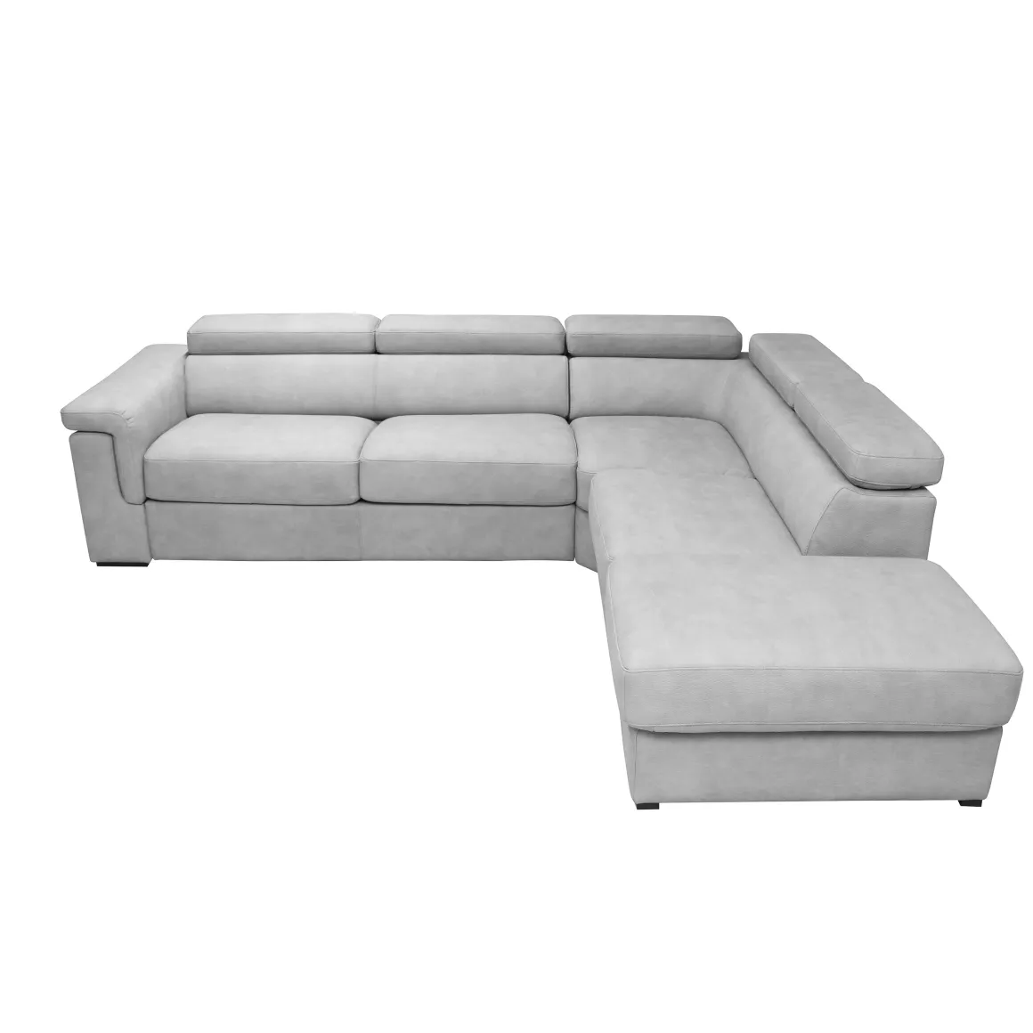 SALOTTO TETRIS ANGOLARE DX CON RETE ELETTROSALDATA IN TESSUTO GRIGIO CHIARO: vendita online SALOTTO TETRIS ANGOLARE DX CON RETE ELETTROSALDATA IN TESSUTO GRIGIO CHIARO in offerta