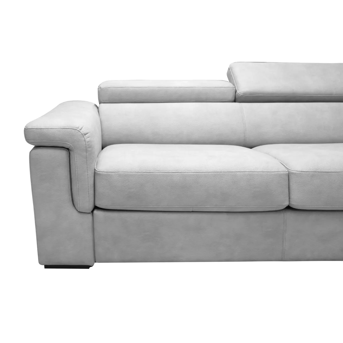 SALOTTO TETRIS ANGOLARE DX CON RETE ELETTROSALDATA IN TESSUTO GRIGIO CHIARO: vendita online SALOTTO TETRIS ANGOLARE DX CON RETE ELETTROSALDATA IN TESSUTO GRIGIO CHIARO in offerta